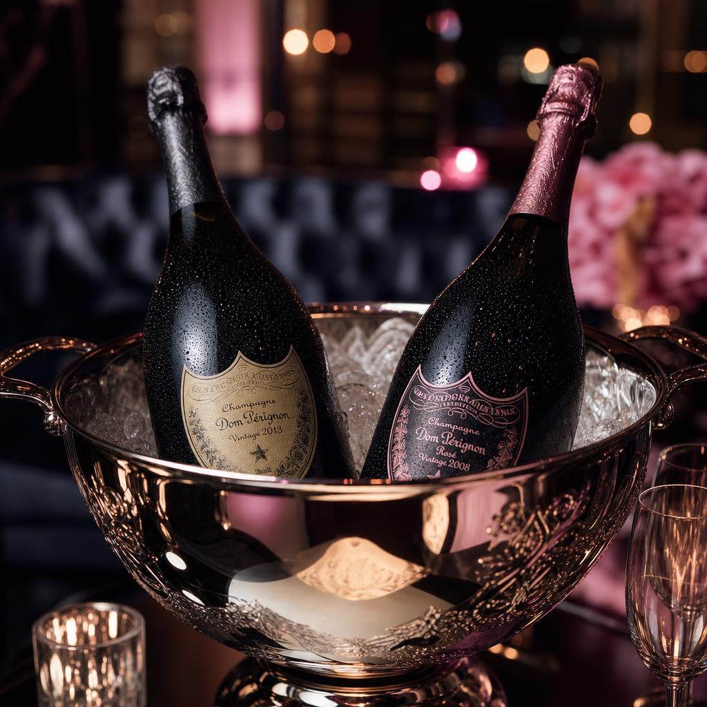 Dom Pérignon Brut bottle presentation